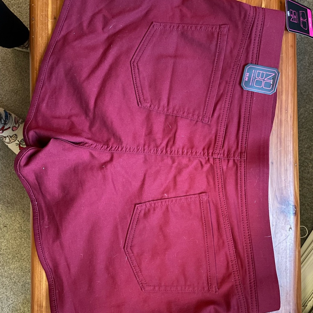 Maroon shorts